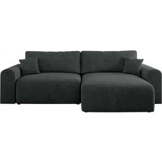 MKS Nelson Dark Gray Sofa 274cm 3-Sitzer