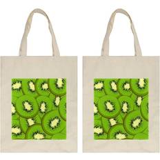 VAPOKF Reusable Grocery Tote Bag - Fruit Slices