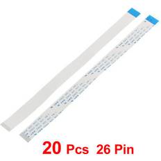 Computer Spare Parts Uxcell 20pcs 0.5mm Pitch 26 Pin AWM 20624 80C 60V