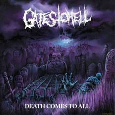 Hard Rock & Metal Vinyl Death Comes To All by Gates to Hell LP purple (OS) (Vinyl)