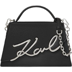 Signature Medium Crossbody Bag - Black/Nickel