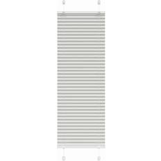 Aluminium - Grå Plisségardiner vidaXL Plisségardin Lysegrå 40x150 cm Stofbredde 39.4 cm
