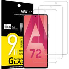 Samsung Galaxy A72 Skärmskydd New'C Skärmskydd I Glas För Samsung Galaxy A72 A72 5G 3 Pack