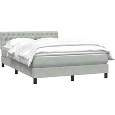 vidaXL mit Matratze 140x220 cm Samt Boxspringbett