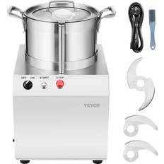 VEVOR Food Processor Vegetable Chopper 6.3 Quart Food-Grade Stainless Steel Blender