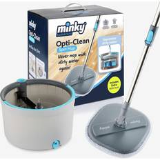 Minky Clean Spin Mop with Refill Head