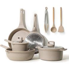 Carote Cooking Pan med låg 11 dele