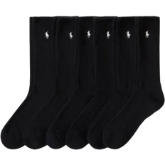 Polo Ralph Lauren Assorted Crew Socks 6-packs - Black