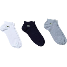 Lacoste Low Socks 3-pack - Grey Chine/Navy Blue/White