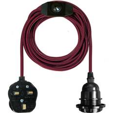 Symple Stuff Heike Burgundy Suspension