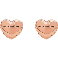 Marc Jacobs Balloon Heart Earrings - Rose Gold