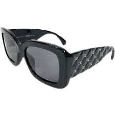 Chanel Rectangle Sunglasses C622T8 - Black