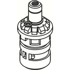 Commercial 2-Handle Plastic Shell Ceramic Disc Cartridge-C