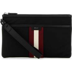 Bally Tasker Bally Stilfuld Sort Nylon Code Clutch - Sort