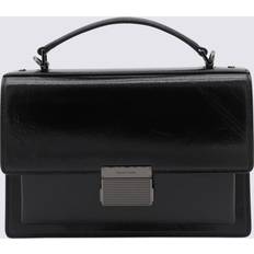 GOLDEN GOOSE Venezia Bag In Black Metallic Leather - Nero