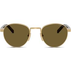 Prada Metall - Unisex Solglasögon Prada PR B52S 5AK09Z Solglasögon - Guldiga