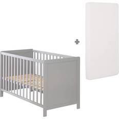 Roba 60x120 cm Hauteur Réglable Gris