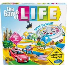 Game of Life Board Game for the whole family for 2 4 players, for children aged 8 and up, contains colourful pens