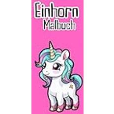 Einhorn: Malbuch Hardcover