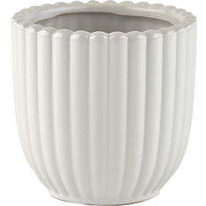 Flower Pot White Medium