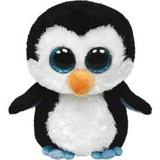 Pinguino Peluche TY Waddles Black & White Penguin 15cm