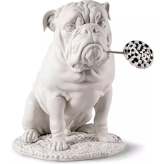 Lladro Bulldog with Lollipop White Figurine 33cm 4pcs