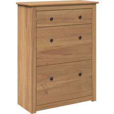 vidaXL 4016392 Panama Natural Skostativ 80x105cm
