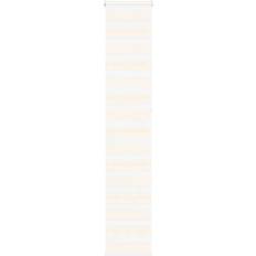 Curtains & Accessories vidaXL Zebra Blind Marble Beige 45x230 cm Fabric Width 40.9 cm Polyester