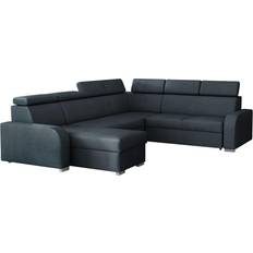 Mirjan24 WOHNLANDSCHAFT Oslo Dark Blue Sofa 315cm