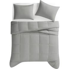 Truly Soft Solid Recycled Sustainable Bedspread Gray (264.2x228.6cm)
