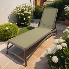 Garden & Outdoor Furniture ClassicLiving Atlantico Lounger Turtle Dove 99cm H x 80cm W x 204cm L