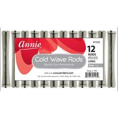 Grey Hair Styler Accessories Annie Cold Wave Rods Long 12Pcs 12 Pcs