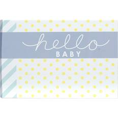 White Photo Albums Malden International Designs Hello Baby Photo Album 40-4x6 White