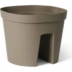 Pots, Plants & Cultivation Self-Watering Flowerpot Garden ID Taupe