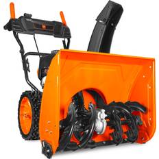 Snow Blowers Wen 24-inch 209cc Two-Stage Self-Propelled Gas-Powered Snow Blower with Electric Start (SB209E)