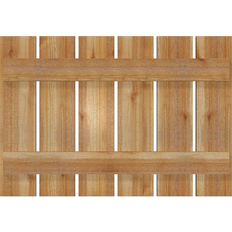 Windows Ekena Millwork Unfinished Paintable Board and Batten Shutters 34.75-in W x 24-in H Set of 2 Window Shutter