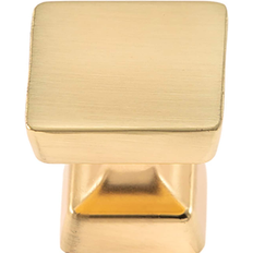 Cabinet Knobs Utopia Alley Brushed Brass Cabinet Knob 1.16" 3.75" 6.3" 10 Pack