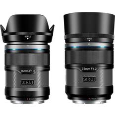 Sirui Nikon Camera Lenses Sirui Sniper 16mm and 75mm F1.2 APS-C/S35 Lens Kit