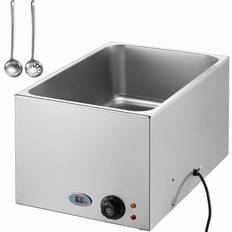Stål Tallriksvärmare VEVOR Commercial Food Warmer 24QT 1200W