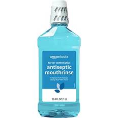 Mouthwashes Amazon Basics Tartar Control Plus Antiseptic Mouth Rinse 1 Liter