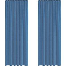 Gardiner & Tilbehør vidaXL Voile-gardiner med Løkker 140x260 cm 2 Stk