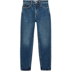 Mango Jean Mom2000 Mom Taille Haute - Bleu Foncé
