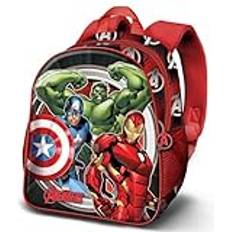 Väskor Karactermania Marvel Avengers Almighty 3D Ryggsäck - Röd