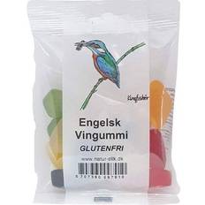 Kingfisher Engelsk Vingummi Glutenfri 80g 1pack