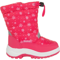 Fabric Winter Shoes Children's Shoes Playshoes Snowflake Snow Boots - Pink