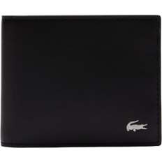 Lacoste Embossed Fitzgerald Billfold Wallet - Black