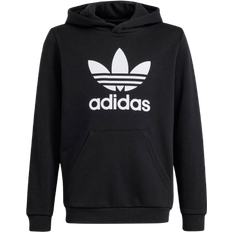 adidas Trefoil Hoodie Kids - Black/White