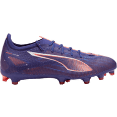 Artificial Grass (AG) - Textile Football Shoes Puma Ultra 5 Pro FG/AG - Lapis Lazuli/White/Sunset Glow