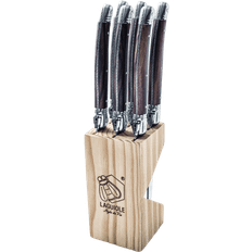 Laguiole Style de Vie Premium Line Dark Wood Knivset