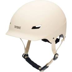 Beige Pyöräilykypärät Trybike CoConuts Helmet Matte Cream